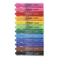 Washable Markers | Mr. Sketch 1905069A Broad Chisel Tip Scented Watercolor Marker - Assorted Colors (12/Set) image number 1