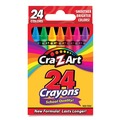 Arts & Crafts Supplies | Cra-Z-Art 1020148 School Quality Crayon - Assorted Colors (24/Pack) image number 0