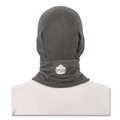Safety & First Aid | Ergodyne 16823 N-Ferno 6823 One Size Fits Most Fleece Hinged Balaclava Face Mask - Black image number 8
