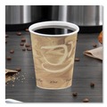 Cups and Lids | SOLO 370MS-0029 Mistique Design 10 oz Single Sided Poly Paper Hot Cups (50/Bag, 20 Bags/Carton) image number 6