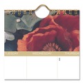 Bulletin Boards | AT-A-GLANCE 1768707 15 in. x 12 in. 12-Month (Jan-Dec): 2026 Midnight Garden Monthly Wall Calendar - Floral Artwork image number 1