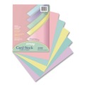 Cover & Cardstock | Pacon P101315 Array 65 lbs. 8.5 in. x 11 in. Card Stock - Assorted Pastel Colors (100/Pack) image number 2