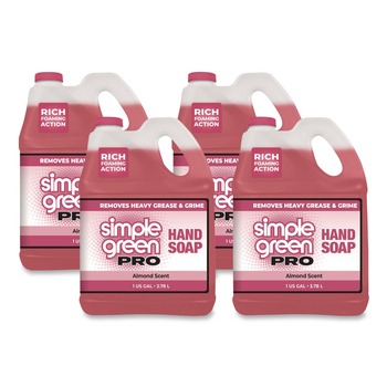 Simple Green 4110100402128 1 Gallon Pro Hand Soap - Almond Scent (4/Carton)