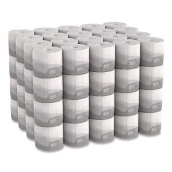 Georgia Pacific Professional 14580/01 1-Ply Pacific Blue Basic Bathroom Tissue - White (80/Carton)