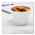  | Dart 24MJ48 24 oz. Foam Containers - White (500/Carton) image number 6