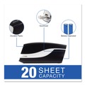 Just Launched | Swingline S7042132A 20 Sheet Capacity Full Strip Breeze Automatic Stapler - Black image number 3