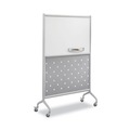 Wall Racks & Hooks | Safco 2008GR 12.25 in. x 3.5 in. x 2.25 in. Rumba Whiteboard Collaboration Screen Accessory Tray - Silver image number 0
