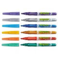 Washable Markers | Crayola 588629 Medium Bullet Tip Glitter Markers - Assorted Colors (6/Set) image number 2