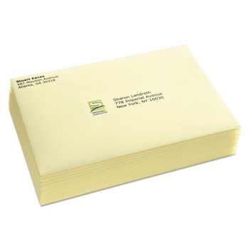 LABELS AND LABEL MAKERS | Avery 05662 Easy Peel 1.33 in. x 4 in. Mailing Labels with Sure Feed - Matte Clear (14-Piece/Sheet, 50 Sheets/Box)