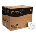 Toilet Paper | Morcon Paper M1232 Morsoft Controlled Bath Tissue, Septic Safe, 1-Ply, White, 1,200 Sheets/Roll, 48 Rolls/Carton image number 2