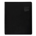 Notebooks & Pads | AT-A-GLANCE 70206X05 11 in. x 9 in. 12-Month (Jan to Dec): 2026 Premium Paper Contemporary Monthly Planner - Black Cover image number 0