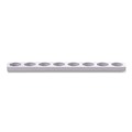 Arts & Crafts Supplies | Prang X00825 Refillable Oval Watercolor Tray, White, 12/Pack image number 3