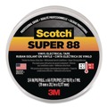 Back to School Sale | 3M 88-3/4X66FT Scotch 88 0.75 in. x 66 ft. Super Vinyl Electrical Tape - Black (1-Roll) image number 0