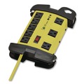 Surge Protectors | Tripp Lite TLM812SA 8 AC Outlets 12 ft. Cord 1500 J Protect It! Industrial Safety Surge Protector - Yellow/Black image number 4