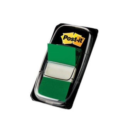  | Post-it Flags 680-GN12 Marking Page Flags in Dispensers - Green (600/Box) image number 0