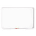 White Boards | Quartet TM1107 11 in. x 7 in. iQ Total Erase Translucent-Edge Board - White Surface, Clear Plastic Frame image number 0
