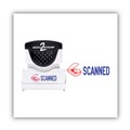 Stamps & Stamp Supplies | ACCUSTAMP2 035606 1.63 in. x 0.5 in. SCANNED Pre-Inked Shutter Stamp - Red/Blue image number 1