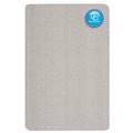  | Quartet 7684G 48 in. x 36 in. Oval Office Fabric Bulletin Board - Gray image number 2