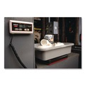 Mailroom Equipment | Rubbermaid Commercial FG401088 Digital Receiving Scale 150 lb Capacity Black/Red image number 1