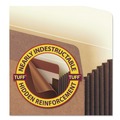 File Jackets & Sleeves | Smead 73395 7 in. Expansion Redrope Tuff Pocket Drop-Front File Pockets with Fully Lined Gussets - Letter, Redrope (5/Box) image number 2
