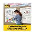 Notebooks & Pads | Post-it Easel Pads Super Sticky 561WL VAD 2PK 30 Sheets Presentation Format 1.5-in Rule 25-in x 30-in Vertical-Orientation Self-Stick Easel Pads - White (2/Carton) image number 3