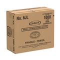Just Launched | Dart 6JL Vented Plastic Lids For 6 oz. Hot/cold Foam Cups (100/Pack, 10 Packs/Carton) image number 4