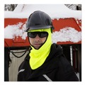 Safety & First Aid | Ergodyne 16829 N-Ferno 6821 One Size Fits Most Fleece Balaclava Face Mask - Lime image number 2