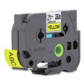 Labels | Brother P-Touch TZE641 0.7 in. x 26.2 ft. TZe Standard Adhesive Laminated Labeling Tape - Black on Yellow image number 1