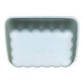 Food Trays, Containers, and Lids | GEN 42WH 8.75 in. x 6.32 in. x 2.25 in. #42K Meat Trays - White (252/Carton) image number 3