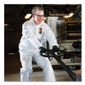 Cleaning & Janitorial Supplies | Ansell 44334 A40 Elastic-Cuff Ankle Hood and Boot Coveralls - X-Large, White (25/Carton) image number 5