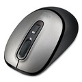 Clearance Center | Adesso A10 2.4 GHz Frequency 30 ft. Wireless Range iMouse A10 Antimicrobial Wireless Mouse - Black/Silver image number 3