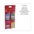 Page Flags | Universal UNV99012 Deluxe 1 in. x 1-3/4 in. Pop-Up Page Flags - Assorted Colors (200/Pack) image number 5