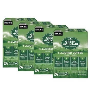 PRODUCTS | Green Mountain Coffee 5000374160 Flavored Variety Coffee K-Cups - Assorted Flavors (96/Carton)