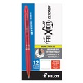 Pens | Pilot 31452 FriXion Clicker Erasable Fine 0.7 mm Gel Pen - Red Ink/Red Barrel (1-Dozen) image number 1