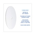Just Launched | Boardwalk BWK4021WHI 21 in. Diameter Buffing Floor Pads - White (5/Carton) image number 4