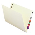 File Folders | Smead 37115 End Tab 11-pt Manila 2-Fastener Folders with Reinforced Straight Tabs - Legal Size/Manila Exterior (50/Box) image number 3