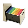 Just Launched | Alera ALEPAFFPY 14.96 in. x 19.29 in. x 27.75 in. 2 Legal/Letter-Size File Drawers Left or Right File Pedestal - Putty image number 3