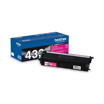 Brother TN433M TN433M 4,000 Page-Yield High-Yield Toner - Magenta