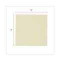 Sticky Notes & Post it | Universal UNV28068 3 in. x 3 in. Recycled Self-Stick Note Pads - Yellow (18 Pads/Pack) image number 6