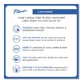 Labels | Brother P-Touch TZEB51 1 in. x 16.4 ft. TZ Standard Adhesive Laminated Labeling Tape - Black on Fluorescent Orange image number 5
