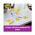 Notebooks & Pads | Post-it Greener Notes R330RP-12YW 3 in. x 3 in. Original Recycled Pop-up Notes - Canary Yellow (12/Pack) image number 1