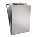 Clipboards | Saunders 10017 0.5 in. Clip Capacity Holds 8.5 in. x 11 in. Sheets A-Holder Aluminum Form Holder - Silver image number 0