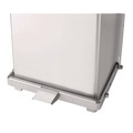 Trash & Waste Bins | Rubbermaid Commercial FGST12SSPL 6.5 gal. Defenders Heavy-Duty Steel Step Can - Stainless Steel image number 3