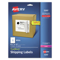 Labels | Avery 05265 8.5 in. x 11 in. Shipping Labels with TrueBlock Technology - White (25/Pack) image number 0
