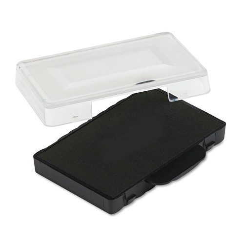 Stamps & Stamp Supplies | Trodat P5430BK 1 in. x 1.63 in. Professional Replacement Ink Pad for Trodat Custom Self-Inking Stamps - Black image number 0