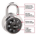 Office & Office Supplies | Master Lock 1500D 1.87 in. Wide Stainless Steel Combination Lock - Silver image number 2