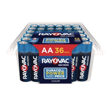 HOUSEHOLD BATTERIES | Rayovac 81536PPK High Energy Premium Alkaline AA Batteries (36/Pack)