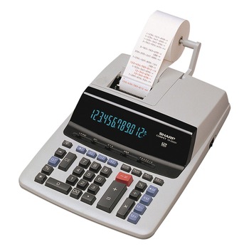 PRODUCTS | Sharp VX2652H 4.8 Lines/Sec Two-Color Printing Calculator - Black/Red Print