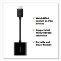 Electronic Adapters & Chargers | Belkin AV10170BT 9.8 in. HDMI to VGA Adapter with Micro-USB Power - Black image number 2