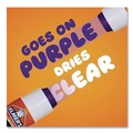Back to School Sale! Save an additional 15%! | Elmer's E605 0.77 oz Disappearing Purple All Purpose Glue Sticks - Dries Clear (30/Box) image number 3